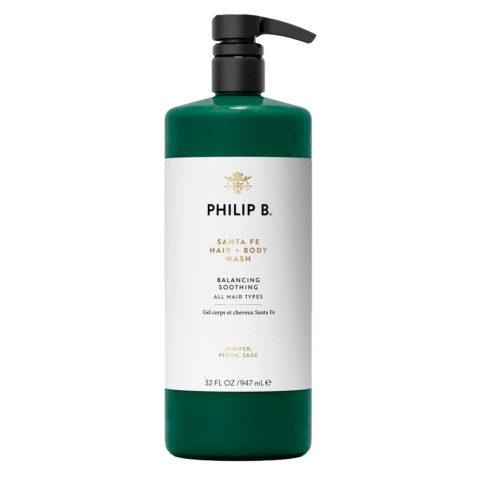 Philip B Santa Fe Hair + Body Shampoo 947ml - shampoo for frequent washing