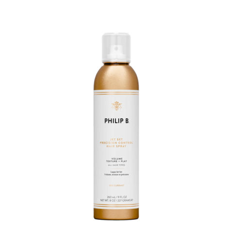 Philip B Jet Set Precision Control Hair Spray 260ml - volumising hairspray