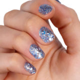 Mesauda MNP Sequins GP 301 White Rabbit - semi-permanent nail polish