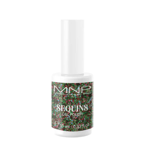 Mesauda MNP Sequins GP 305 All Mad Here 10ml  - semi-permanent nail polish