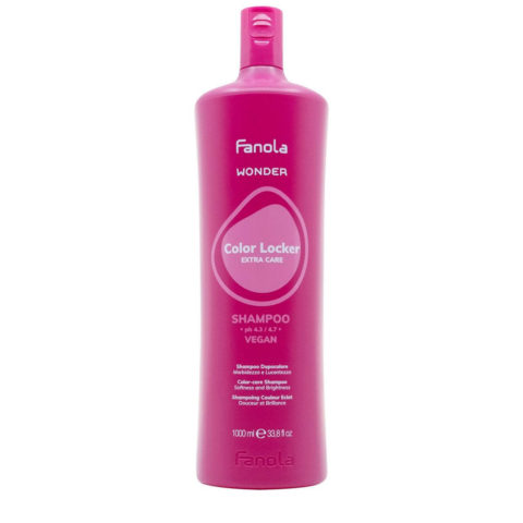 Fanola Wonder Color Locker Shampoo 1000ml - shampoo for coloured hair