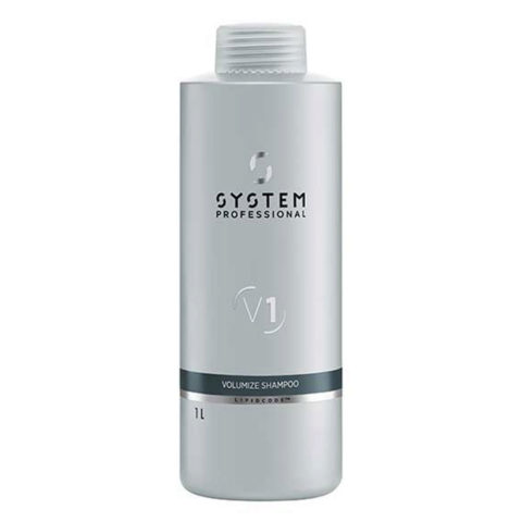 System Professional Volumize Shampoo V1, 1000ml - Volumizing Shampoo