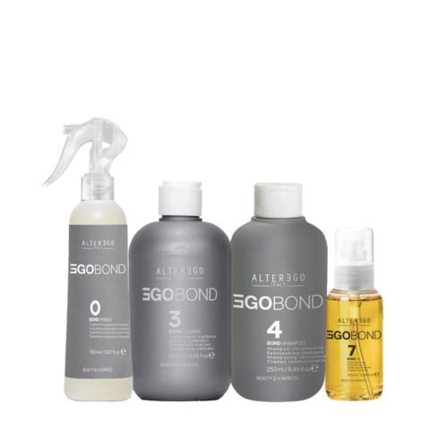 Alterego EgoBond 0 Primer 125ml 3 Locker 250ml 4 Shampoo 250ml 7 Oil 100ml