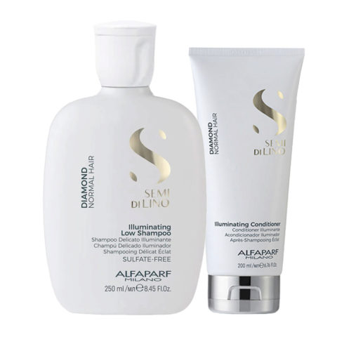 Alfaparf Milano Semi Di Lino Diamond Shampoo 250ml Conditioner 200ml