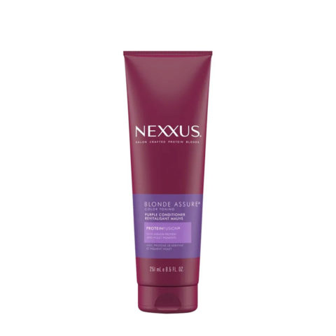 Nexxus Blonde Assure Conditioner 250ml - anti-yellowing conditioner for blond and grey hair
