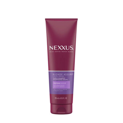 Nexxus Blonde Assure Shampoo 250ml - anti-yellow shampoo for blond and grey hair