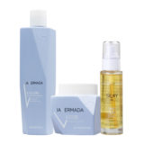 VIAHERMADA B.to.cure Shampoo 250ml Mask 250ml Silky Oil 50ml