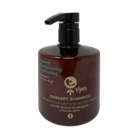 Tecna Smooth Straightening Laminating Primary Shampoo 500ml - laminating shampoo