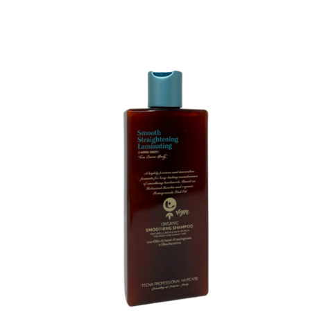 Tecna Smooth Straightening Laminating Organic Smoothing Shampoo 250ml - anti-frizz shampoo