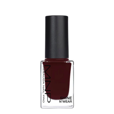 Mesauda MNP Shine N' Wear 201 Rouge Noir  10ml- classic nail polish