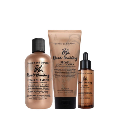 Bumble and bumble. Bb. Bond Building Repair Shampoo 250ml Conditioner 200ml Oil Serum 48ml