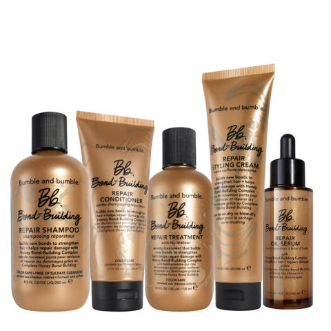 Bumble and bumble. Bb. Bond Building Repair Shampoo 250ml Conditioner 200ml Treatment 125ml Cream 150ml Oil Serum 48ml