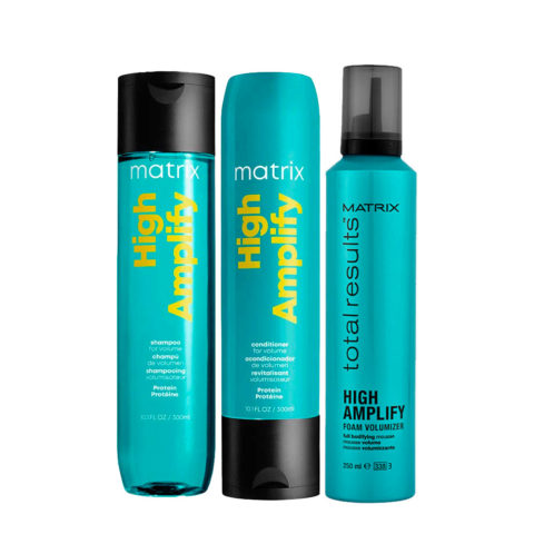 Matrix Haircare High Amplify Shampoo 300ml Conditioner 300ml Foam 250ml