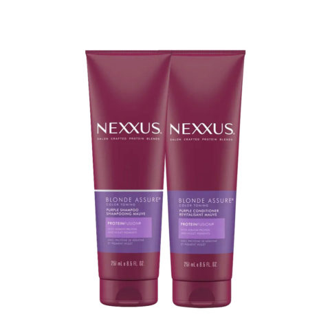 Nexxus Blonde Assure Shampoo 250ml Conditioner 250ml