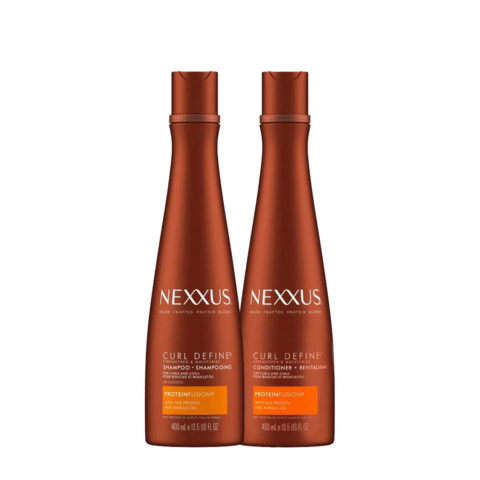 Nexxus Curl Define Shampoo 400ml Conditioner 400ml