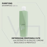 VIAHERMADA Purifyng Peeling 250ml Shampoo 250ml Silky Oil 50ml
