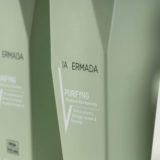 VIAHERMADA Purifyng Peeling 250ml Shampoo 250ml Silky Oil 50ml