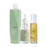 VIAHERMADA Purifyng Shampoo 250ml Lotion 125ml Silky Oil 50ml