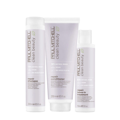 Repair Shampoo 250ml Conditioner 250ml Leave-In Treatment 150ml