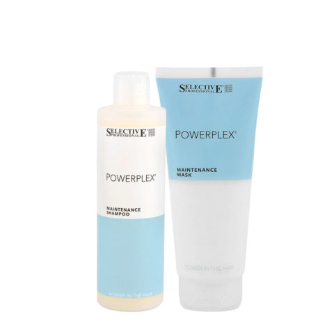 Selective Professional Powerplex Maintenance Shampoo 250ml Mask 200ml