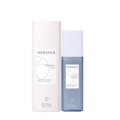 Kerasilk Essentials Volumizing Shampoo 250ml Specialists Volumizing Spray 125ml