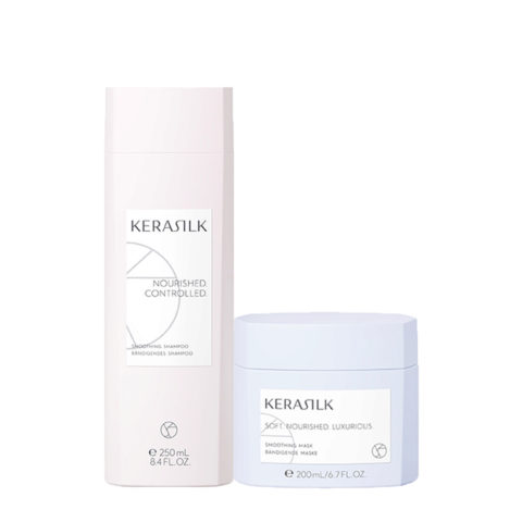Kerasilk Essentials Smoothing Shampoo 250ml Specialists Smoothing Mask 200ml