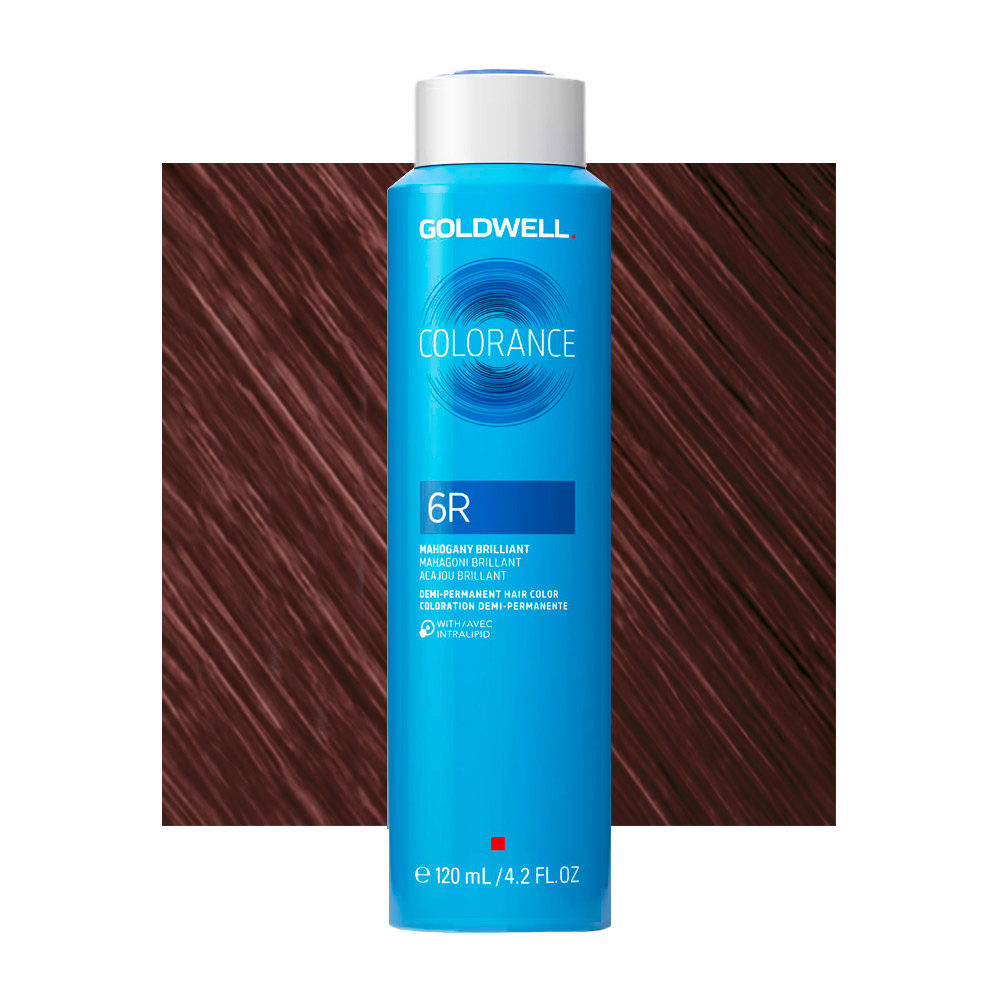 6R Goldwell Colorance Can Mahogany Brilliant  120ml - demi permanent coloring