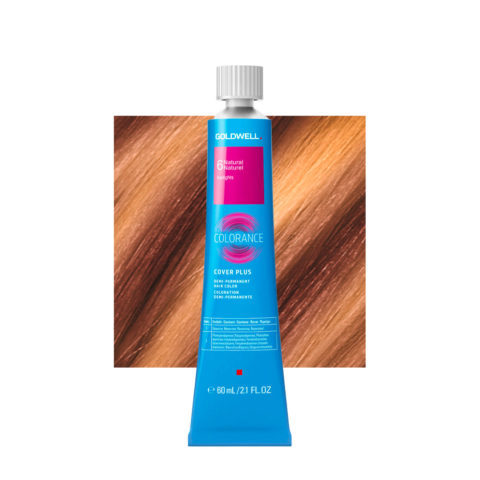 6Natural  Goldwell Colorance Cover Plus Tb Natural 60ml   - demi permanent coloring