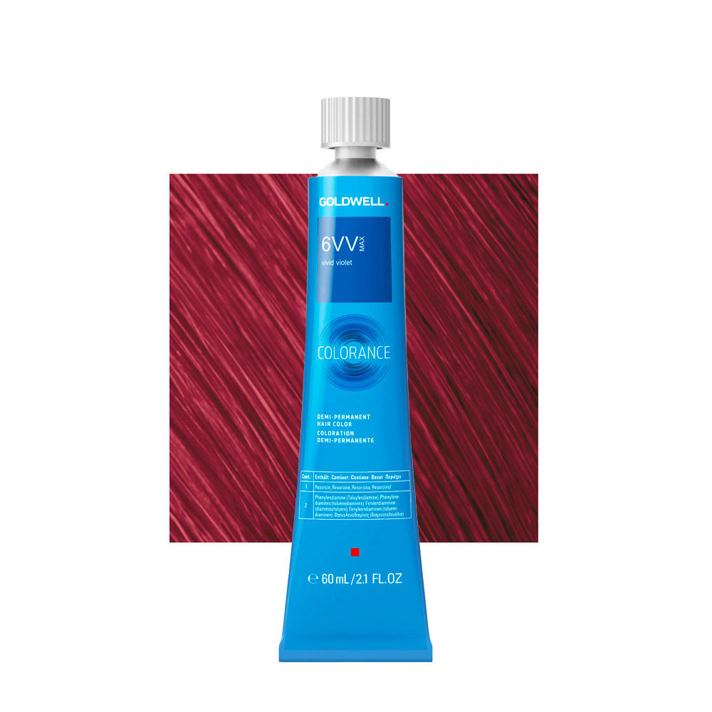 6VV Max Goldwell Colorance Tb 60ml  - demi permanent colouring