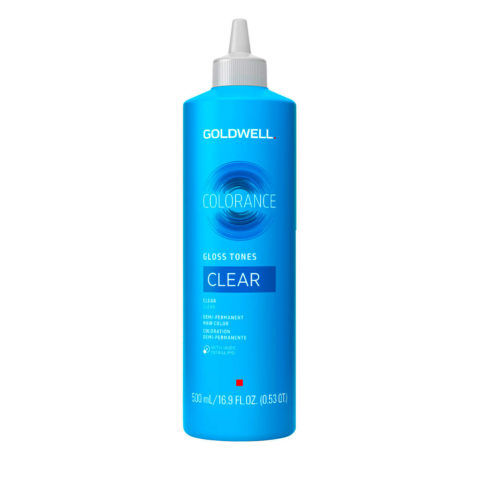 Clear Goldwell Colorance Gloss Tones 500ml  - demi permanent coloring
