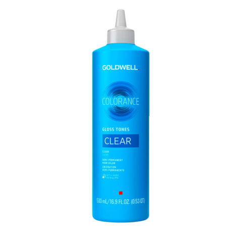 Clear Goldwell Colorance Gloss Tones 500ml  - demi permanent coloring