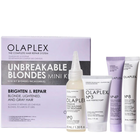 Olaplex Unbreakable Blondes Mini Kit - repair kit for blonde hair