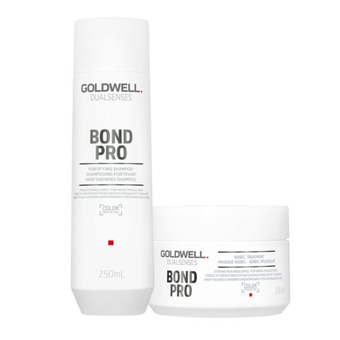 Goldwell Dualsenses Bond Pro Fortifying Shampoo 250ml 60Sec Treatment 200ml