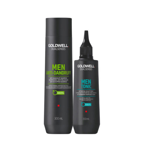 Goldwell Dualsenses Men Anti-Dandruff Shampoo 300ml Activating Scalp Tonic 150ml