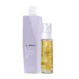 VIAHERMADA Anti-Yellow Shampoo 250ml Silky Oil 50ml