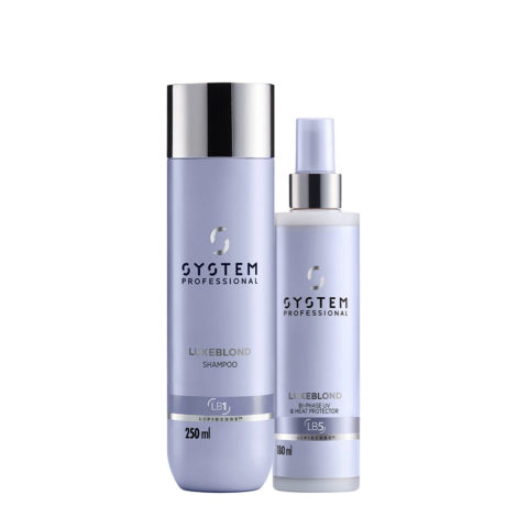 System Professional LuxeBlond Shampoo 250ml  Bi-Phase 180ml