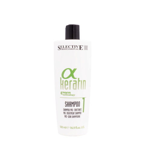 Selective Professional α Keratin Pre-Treatment 500ml - purifying pre-treatment shampoo 1