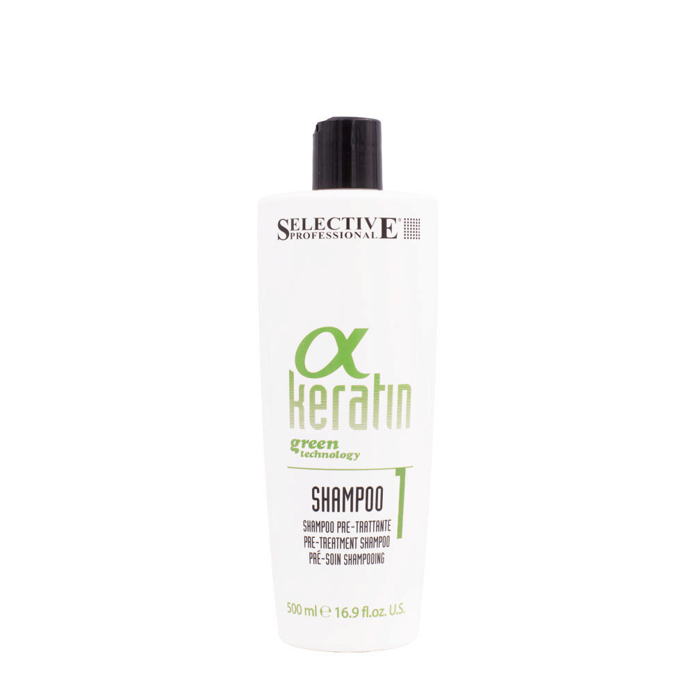 Selective Professional α Keratin Pre-Treatment 500ml - purifying pre-treatment shampoo 1