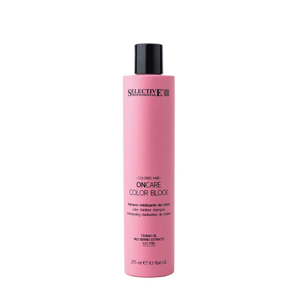 Selective Professional On Care Color Block Shampoo 275ml - colour-stabilising shampoo