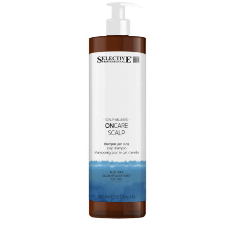 Selective Professional Scalp Skin Shampoo 950ml - purifying scalp shampoo