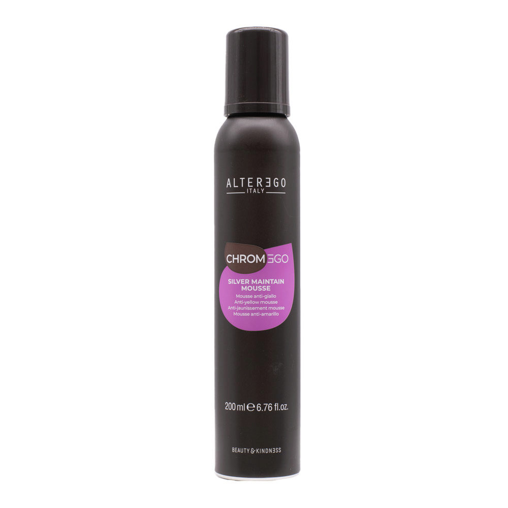 Alterego ChromEgo Silver Maintain Mousse 200ml - anti-yellow mousse