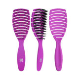 Ilū Easy Detangling Hair Brush Purple