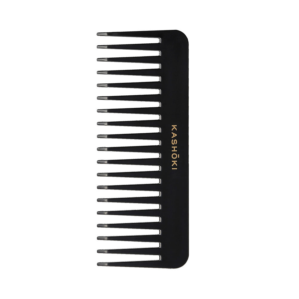 Kashōki Widely Teeth Detangling Hair Comb 382 - curly hair comb