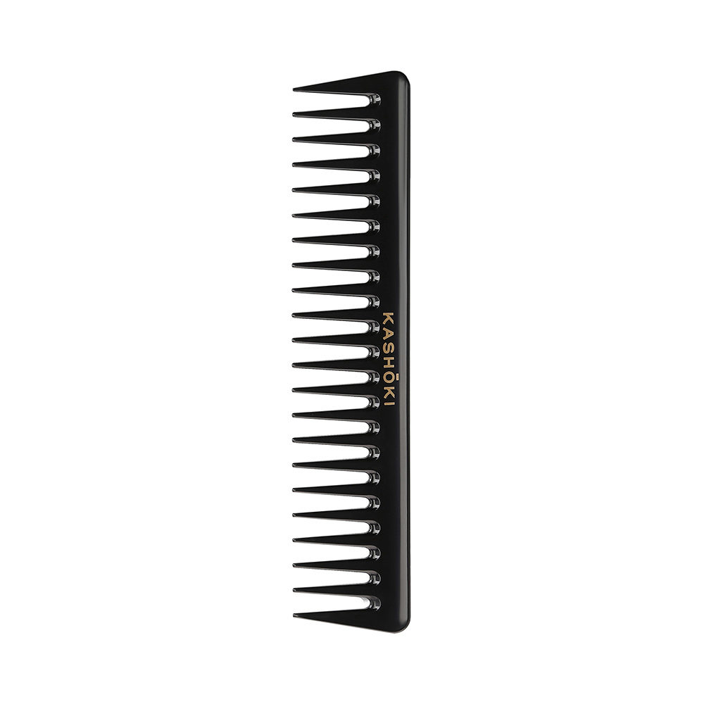 Kashōki Widely Teeth Detangling Hair Comb 399 - curly hair comb