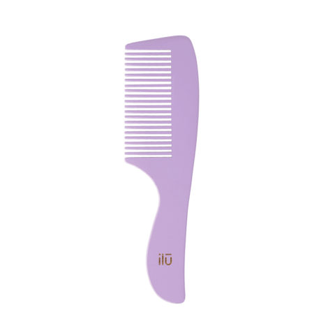 Ilū Bamboom Hair Comb Wild Lavender  - narrow tooth comb