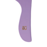 Ilū Bamboom Hair Comb Wild Lavender  - narrow tooth comb