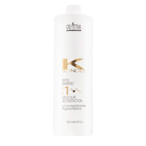 Creattiva Erilia KBonder Detox Shampoo 1000ml - exfoliating shampoo