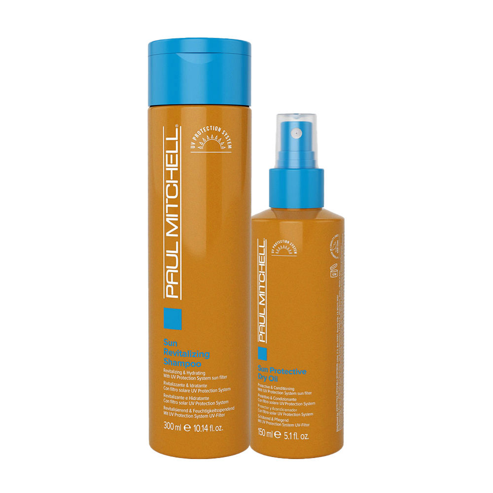 Paul Mitchell Sun Shampoo 300ml Dry Oil 150ml