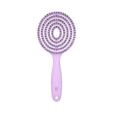 Ilū Lollipop Hair Brush Purple - detangling brush