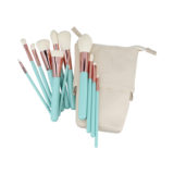 ilū Makeup Brushes 12pz + Case Set Turquoise